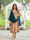 Volvo By Aanchi Vichitra Silk Kurti With Bottom Dupatta Wholesale Price In Surat